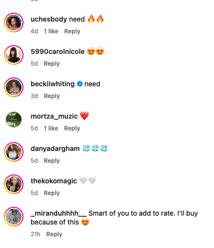 Tate McRae Kim Kardashian Skims Feedback